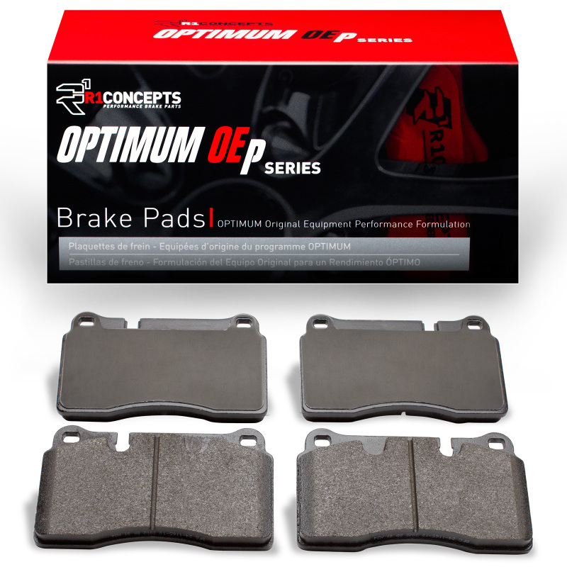 Aston Martin DB9 Brake Pads - Front - R1 Concepts - Optimum OE - `05-`12